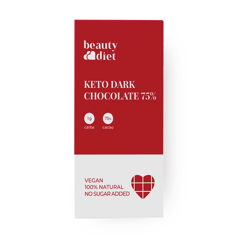 Шоколад тёмный 75% Vegan Beauty Diet кето