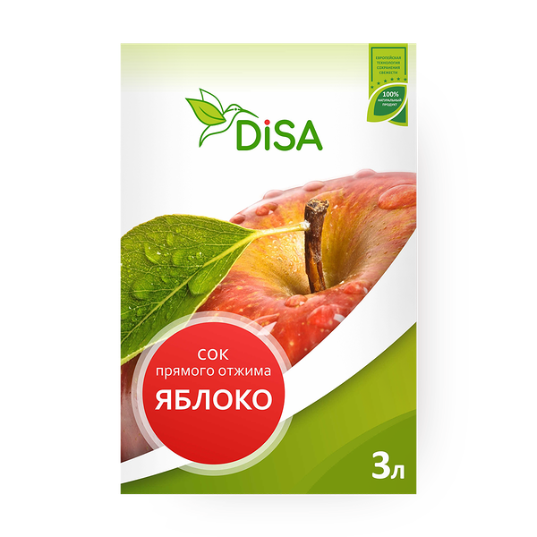 Сок яблоко Disa