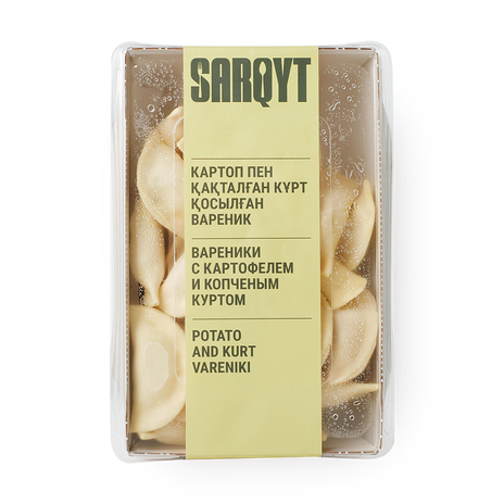 Вареники с картофелем и копчёным куртом Sarqyt Food