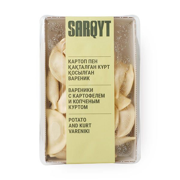 Вареники с картофелем и копчёным куртом Sarqyt Food