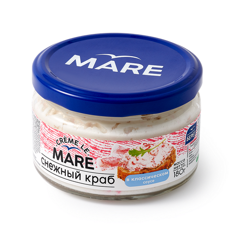 Снежный краб Creme Le Mare «Балтийский берег» в классическом соусе