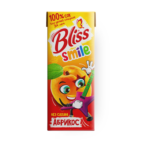 Сок яблоко-абрикос с мякотью восстановленный Bliss