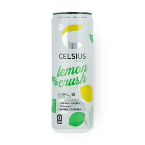 צלזיוס משקה אנרגיה מוגז בטעם לימון