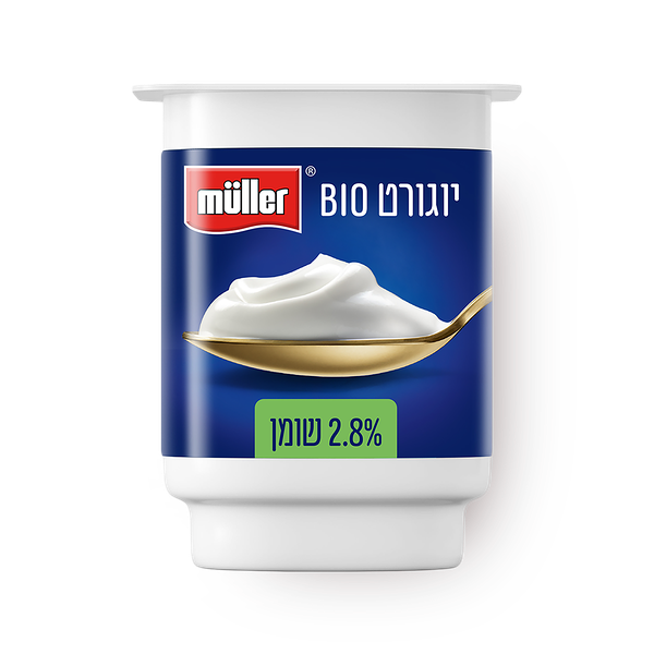 Muller Natural White bio yogurt 2.8%