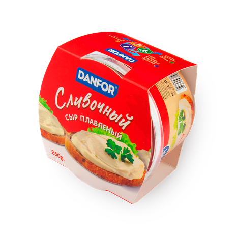 Сыр плавленый Danfor сливочный