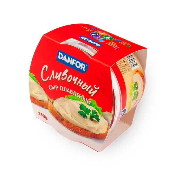 Сыр плавленый Danfor сливочный