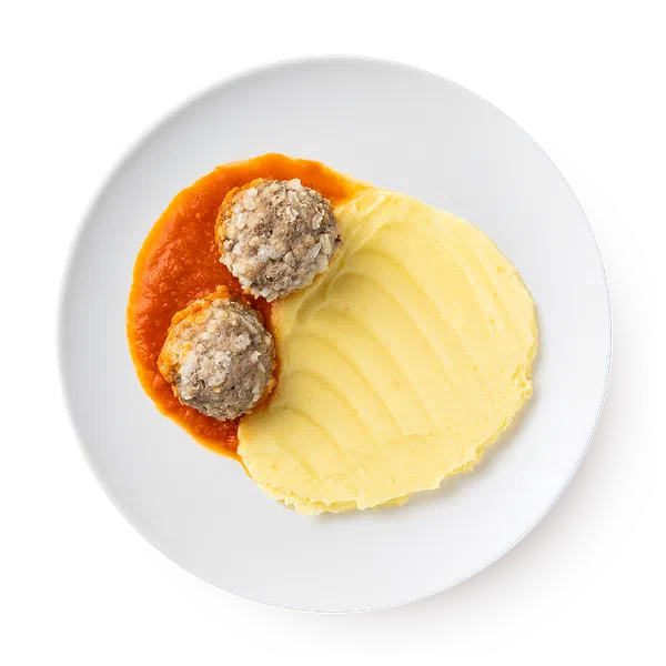 Тефтели домашние с картофельным пюре Mazzali