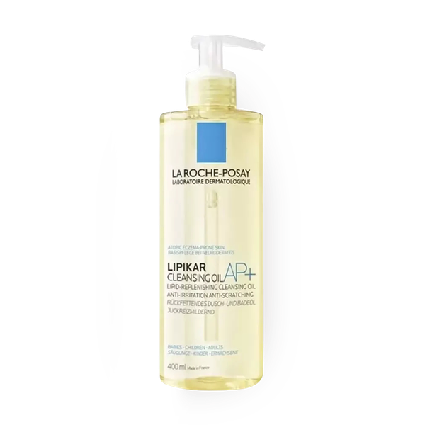 Масло смягчающее для ванны и душа La Roche Posay Lipikar AP+ для сухой и склонной к атопии кожи младенцев, детей и взрослых