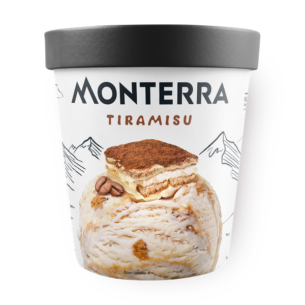 Мороже­ное Monterra тирами­су