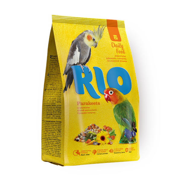 Корм для средних попугаев Rio основной