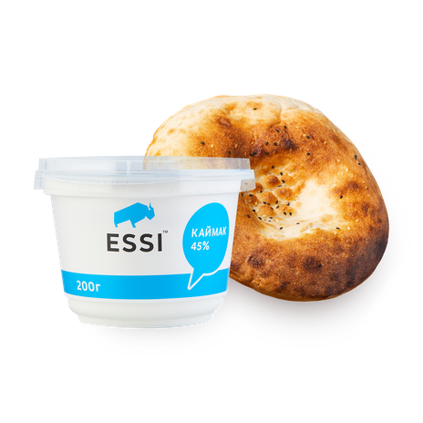 Лепёшка с каймаком 45%