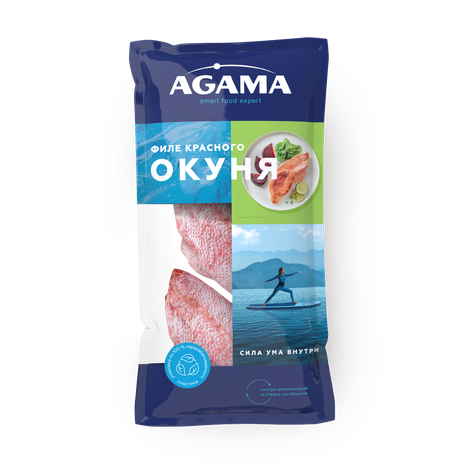 Окунь красный филе Agama свежемороженое