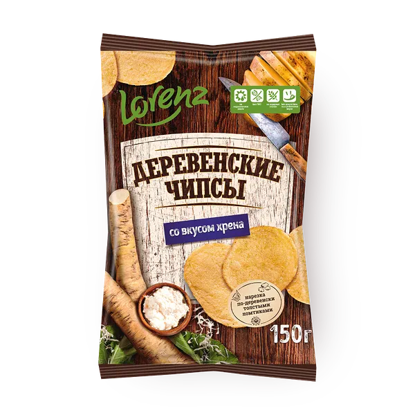 Чипсы Naturals Lorenz с бальзамическим уксусом, 90 г — купить с ...