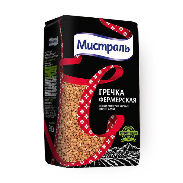 Крупа гречневая Фермерская «Мистраль»