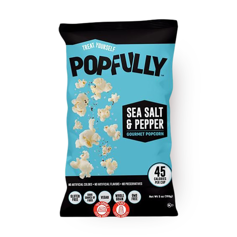 Popfully sea ​​salt and black pepper