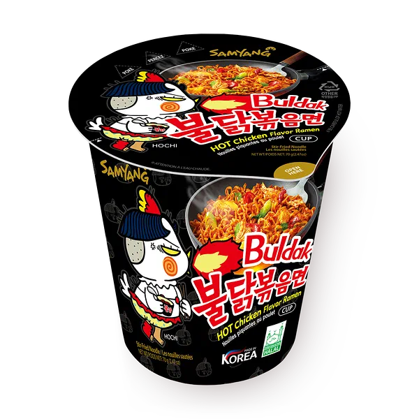 Лапша Hot Chicken Cup Ramen Samyang