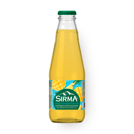 Вода минеральная Sirma манго и ананас газированная