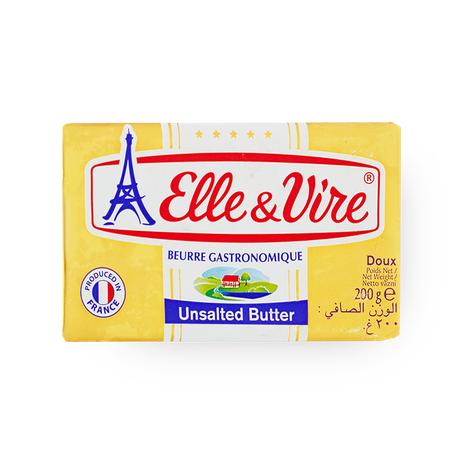 Масло сливочное несолёное 82% Французское Elle&Vire