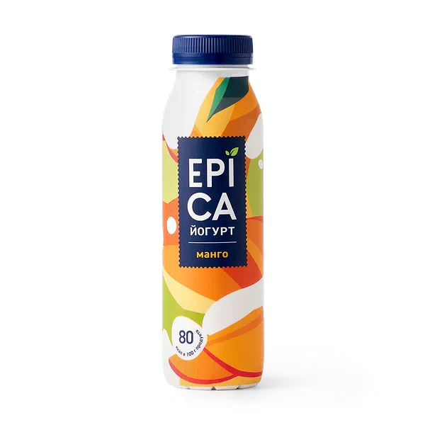 Йогурт питьевой Epica с манго 2,5%