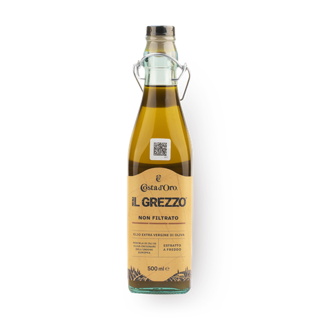 Масло оливковое Extra Virgin Il Grezzo Costa d'oro нефильтрованное