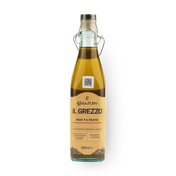 Масло оливковое Extra Virgin Il Grezzo Costa d'oro нефильтрованное