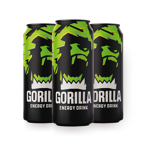 Энергетический напиток Gorilla Classic, 450ml 3шт