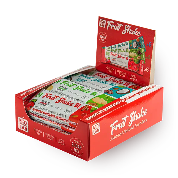 Фруктово-ореховые батончики Ассорти