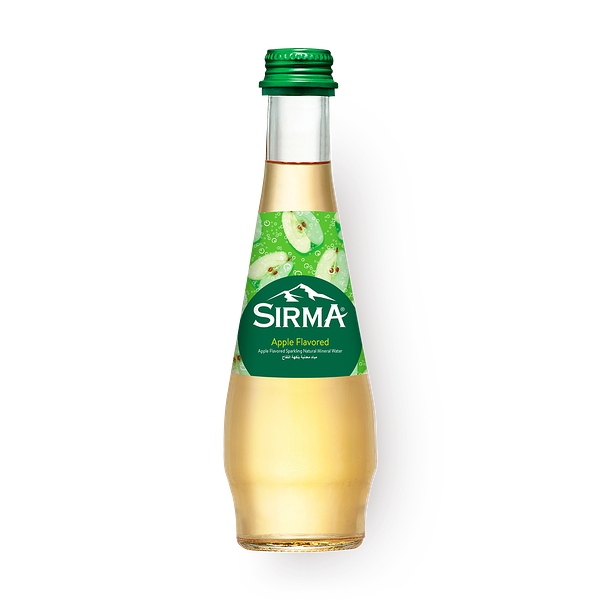 Вода минеральная Sirma яблоко и витамин С газированная