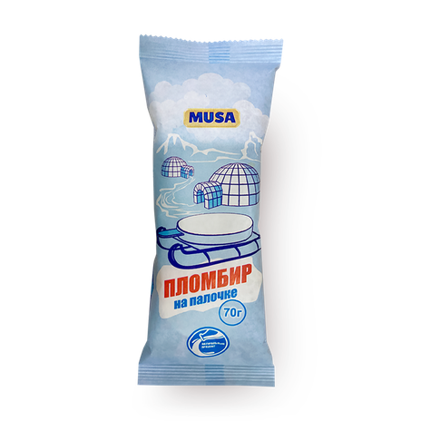 Мороженое пломбир Musa