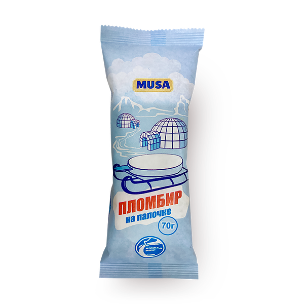 Мороженое пломбир Musa