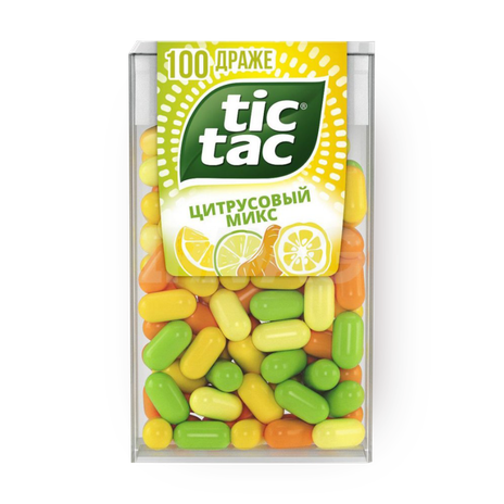 Драже Tic-Tac цитрусовый микс
