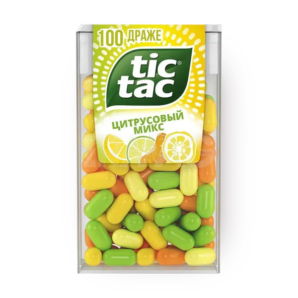Драже Tic-Tac цитрусовый микс