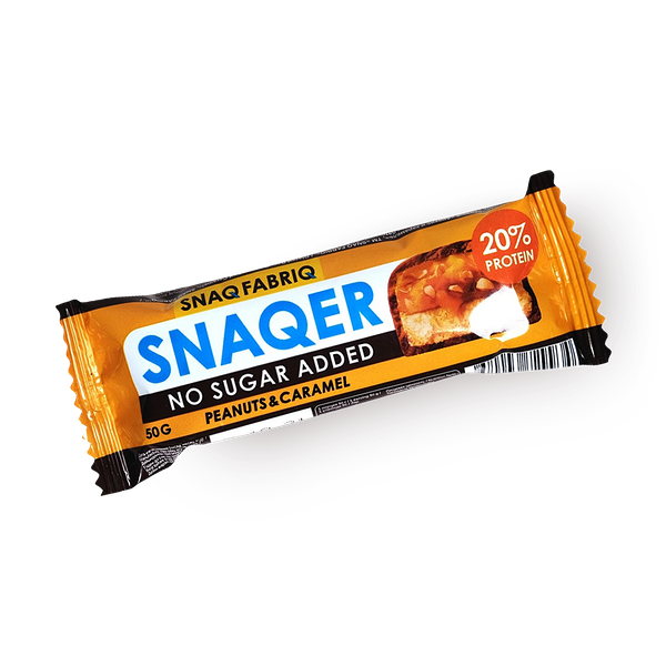 Батончик протеиновый Snaq Fabriq Snaqer арахис и карамель в шоколаде