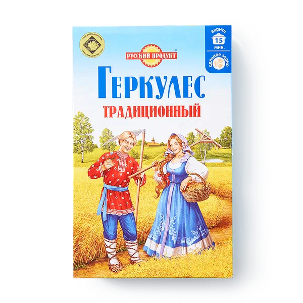 Хлопья овсяные Геркулес «Русский продукт» Традиционный