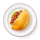 Пита с телячьими щёчками и соусом деми глас All Day