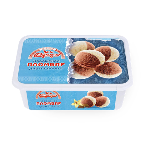 Мороженое «Свитлогорье» двухслойное