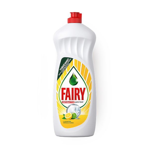 Гель для мытья посуды Fairy лимон