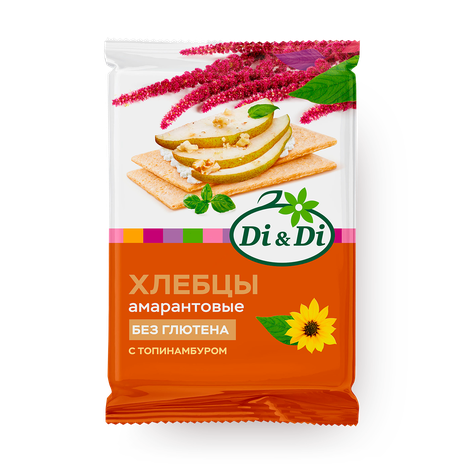 Хлебцы амарантовые Di&Di с топинамбуром