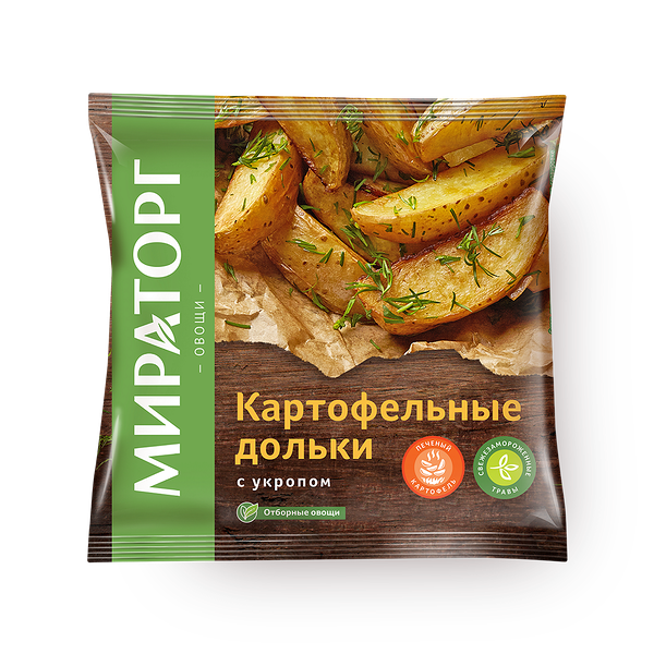 Картофельные дольки «Мираторг» с укропом замороженные