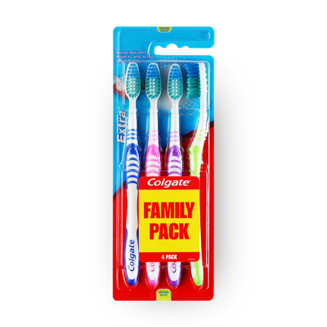 Colgate Extra clean toothbrush, Economy pack