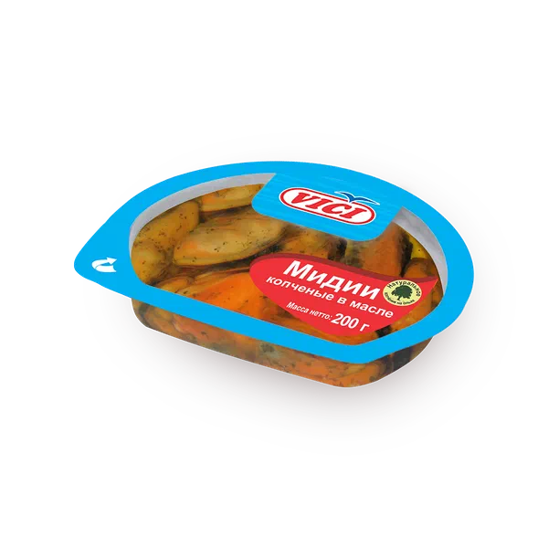 Мидии в масле копчёные Vici