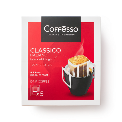 Кофе в дрип-пакетах Classico Italiano Coffesso