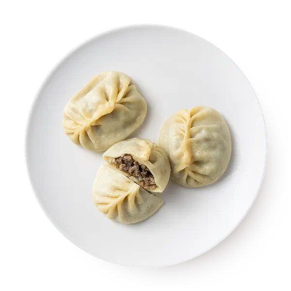 Манты с говядиной большая порция