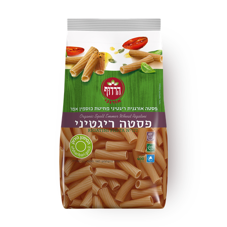 הרדוף פסטה רגיטיני מחיטת כוסמין אורגני