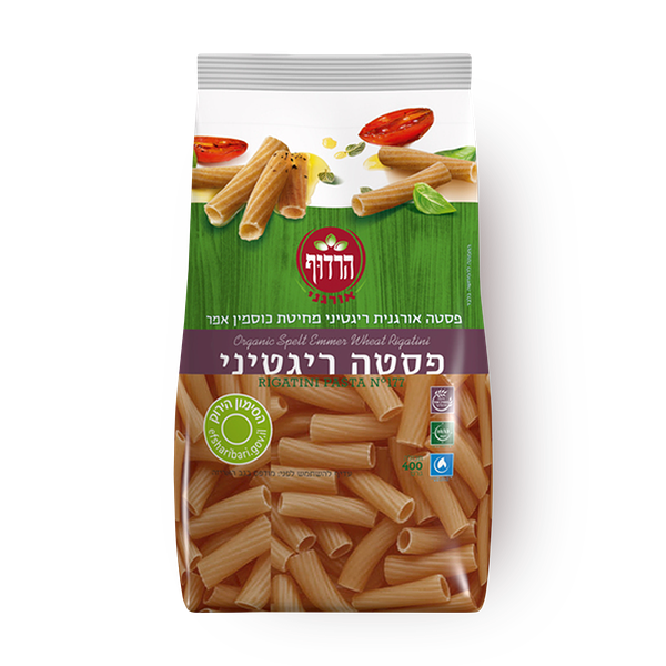 הרדוף פסטה רגיטיני מחיטת כוסמין אורגני