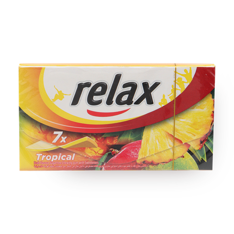 Жевательная резинка Relax тропический