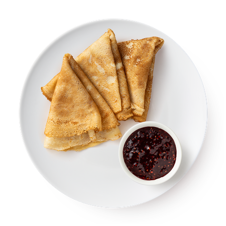 Блины с джемом Mazzali