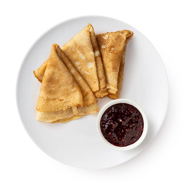 Блины с джемом Mazzali