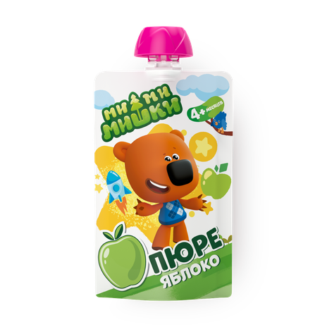 Пюре «Ми-ми-мишки» яблоко с 4 месяцев