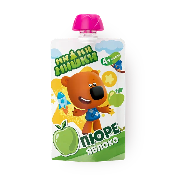 Пюре «Ми-ми-мишки» яблоко с 4 месяцев